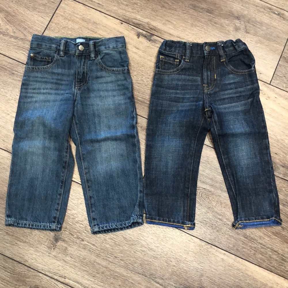 Two pairs of babyGAP jeans size 2